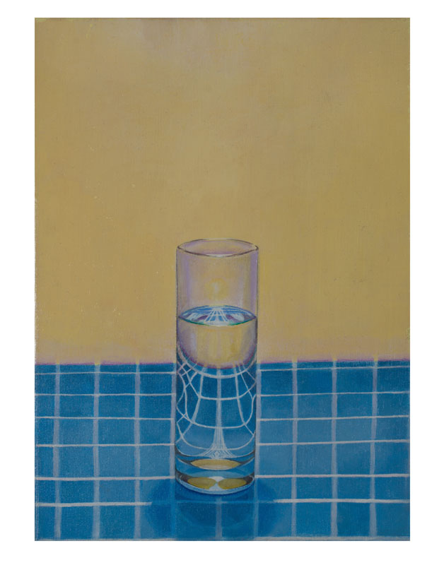 Glass of Water, still life by Ed Coy